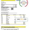 Andorra MoraBank bank statement template in Excel and PDF format