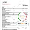 Angola Banco BIC proof of address bank statement template in Word and PDF format