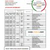 Antigua and Barbuda Scotiabank bank statement template in Excel and PDF format