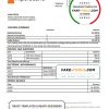 Argentina Banco Hipotecario bank statement template in Excel and PDF format