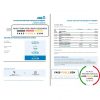Australia ANZ proof of address bank statement template in Excel and PDF format, 2 pages