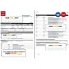 Australia BECU bank statement Word and PDF template, 2 pages