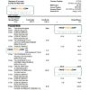 Australia Bank of Melbourne bank statement easy to fill template in Excel and PDF format