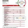 Australia Bendigo and Adelaide Bank bank statement template in Excel and PDF format