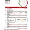 Australia Bendigo and Adelaide Bank bank statement template in Word and PDF format