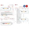 Australia HSBC bank statement, Word and PDF template, 3 pages