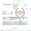 Australia Humebank bank statement easy to fill template in Excel and PDF format