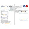 Australia NAB bank statement Word and PDF template, 2 pages