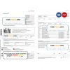 Australia Suncorp bank card account statement, Word and PDF template, 5 pages