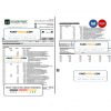 Australia Woodforest National bank statement Word and PDF template, 3 pages