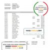 Austria Bank Austria bank statement easy to fill template in Excel and PDF format