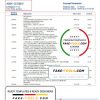 Austria Erste Group bank statement template in Word and PDf format