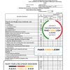 Azerbaijan Access Bank (English language) statement template in Excel and PDF format