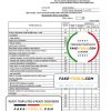 Azerbaijan Access Bank (Azerbaijani language) statement template in Excel and PDF format