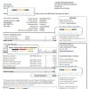 USA Massachusetts Chelsea UI The United Illuminating Company utility bill Word and PDF template
