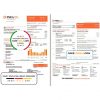 USA New Jersey PSEG electricity utility bill template in Word and PDF format, 2 pages
