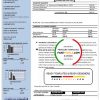 USA New York National Grid utility bill template in Word and PDF format
