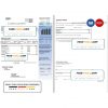USA Pacific Power utility bill, Word and PDF template, 2 pages