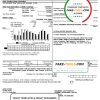 USA Pennsylvania Duquesne Light Company utility bill template in Word and PDF format