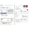 USA Philadelphia Xfinity utility bill Word and PDF template, 4 pages
