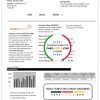 USA Texas Ambit Energy utility bill template in Word and PDF format