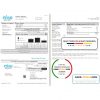 USA Texas Cirro Energy utility bill template in Word and PDF format (3 pages)