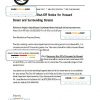 USA Texas La Banda utility water shut off notice, Word and PDF template