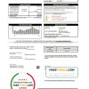 USA Texas TXU Energy utility bill template in Word and PDF format