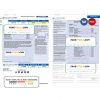 USA Time Warner Cabel utility bill, Word and PDF template, 3 pages