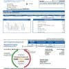 USA Washington Sunnyside Utilities water utility bill template in Word and PDF format