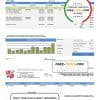 USA Wawatosa Water Utility utility bill template in Word and PDF format