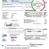 USA Western Municipal Water District utility bill template in Word and PDF format