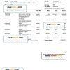 Bangladesh SB bank statement, Word and PDF template