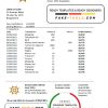 Bangladesh Sonali bank statement easy to fill template in Excel and PDF format