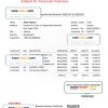 Bangladesh Trust bank statement Word and PDF template