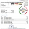 Belarus Alfa bank statement template in Word and PDF format