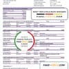 Belgium Beobank bank statement easy to fill template in .xls and .pdf file format