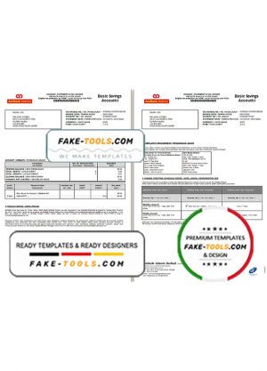 Malaysia AmBank Islamic bank statement template in Excel and PDF format (2 pages) Malaysia AmBank Islamic bank statement template in Excel and PDF format (2 pages)