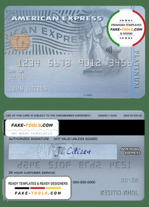 USA Carrington Mortgage Services bank AMEX platinum card template in PSD format, fully editable USA Carrington Mortgage Services bank AMEX platinum card template in PSD format, fully editable