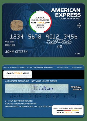USA North Carolina BB&T Corp. bank AMEX blue cash preferred card template in PSD format, fully editable USA North Carolina BB&T Corp. bank AMEX blue cash preferred card template in PSD format, fully editable